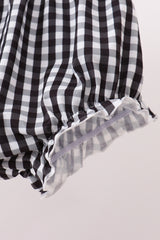 Pumpkin ruffle bloomer set