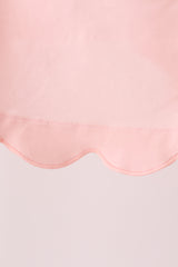 Pink pumpkin bow applique bloomer set