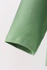 Green tools embroidery pants set
