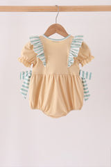 God is great god is good embroidery ruffle bubble