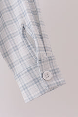 Plaid button down shirt