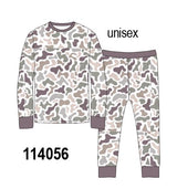 Camouflage bamboo pants set