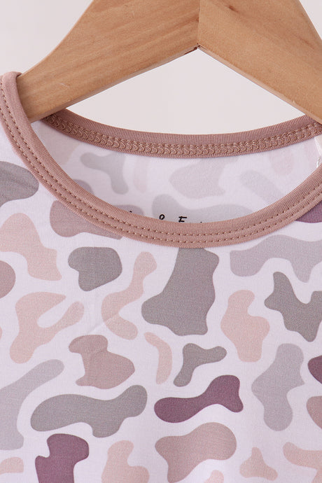 Camouflage bamboo pants set