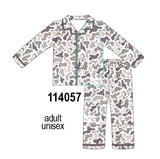 Camouflage bamboo mom pajama set