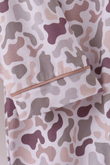 Camouflage bamboo mom pajama set