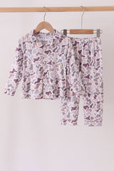 Camouflage bamboo pajama set