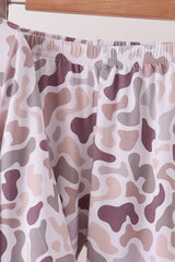 Camouflage bamboo pajama set