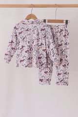 Camouflage bamboo pajama set