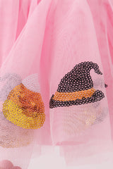 Pink candy sequin tutu skirts