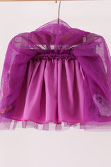 Purple pumpkin ghost sequin tutu skirts