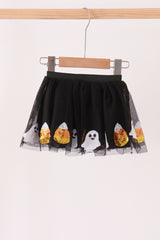 Black candy ghost sequin tutu skirts