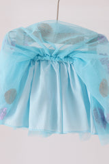 Blue sweet sequin tutu skirts
