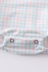 Cross embroidery girl bubble