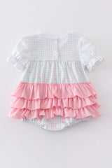 Cross embroidery girl bubble