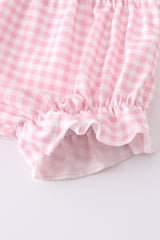 Green Turtle Embroidered Bloomer Set