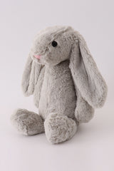 Gray Plush bunny