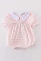 Pink stripe girl bubble