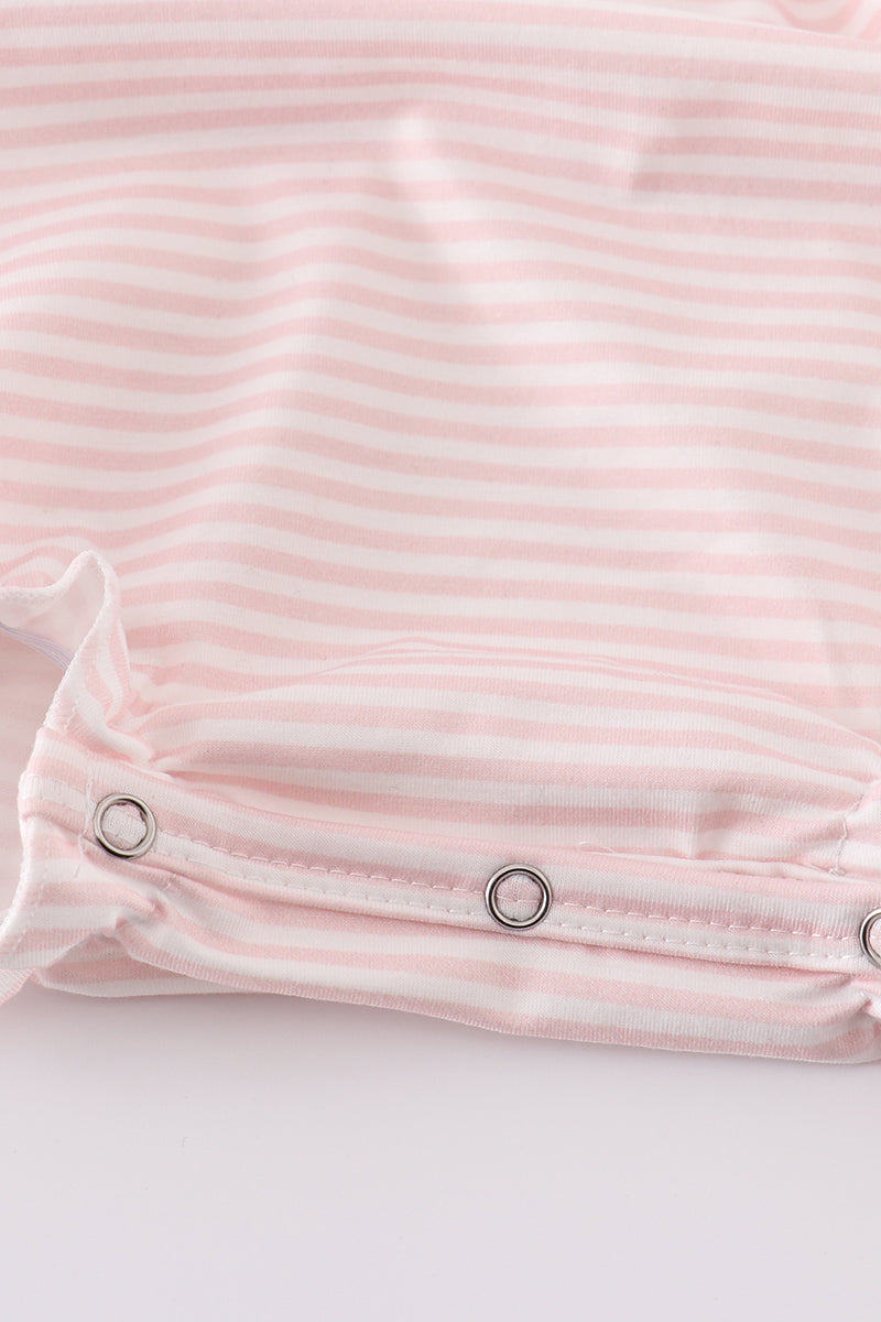 Pink stripe girl bubble