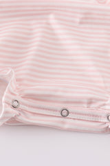 Pink stripe girl bubble