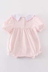 Pink stripe girl bubble