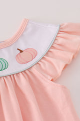 Pink embroidery pants set