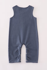 Blue embroidery jonjon