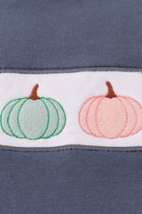 Blue embroidery jonjon