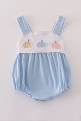 Blue embroidery bubble