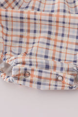Orange turkey embroidery bubble set