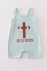 Easter he is risen embroidery boy jonjon