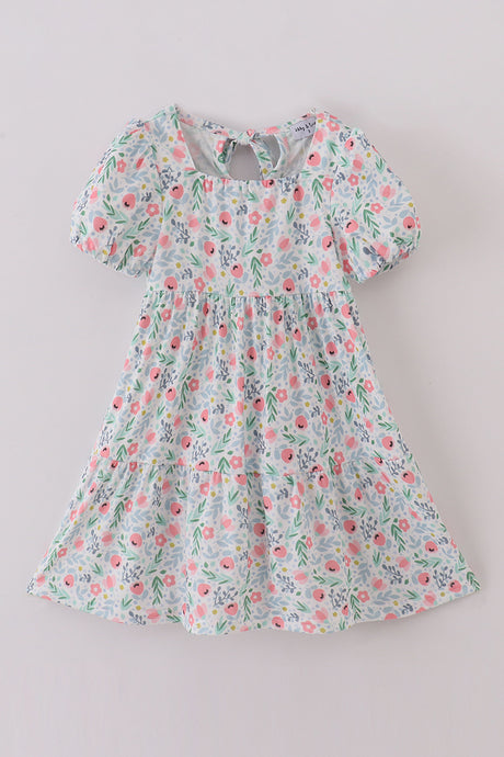 Floral print mom&me dress