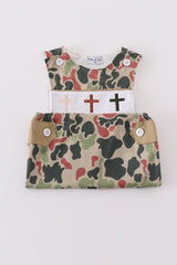 Camouflage cross embroidery jonjon