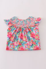 Sunshine garden smocked dress