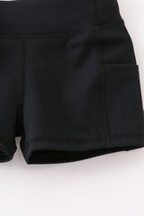 Black girl mom&me 2pc active dress