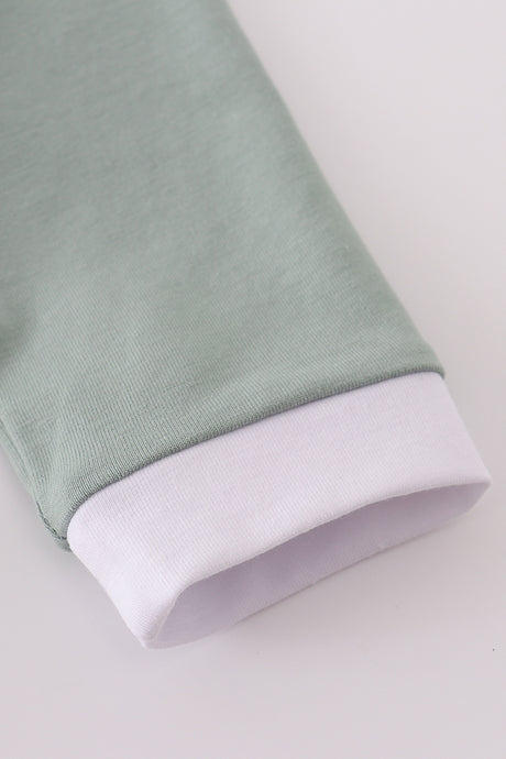 Sage long sleeve bubble