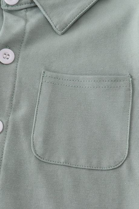 Sage button down shirt