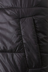 Black mom&me puffer vest