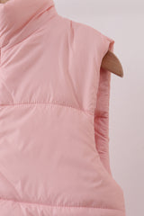 Pink mom&me puffer vest