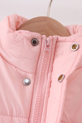 Pink mom&me puffer vest