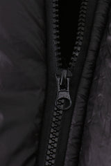 Black mom&me puffer vest