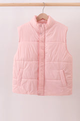 Pink mom&me puffer vest