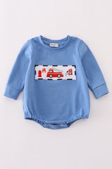 Blue fire fighter bubble