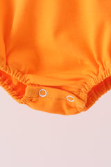 Orange ghost embroidery bubble