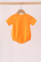 Orange ghost embroidery bubble