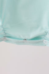 Blue goose embroidery bubble