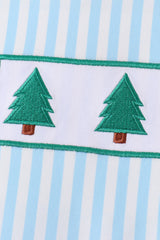 Green Christmas Tree Embroidery Set