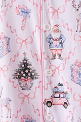 Pink nutcracker bamboo mom&me pajama set