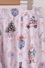 Pink nutcracker bamboo mom&me pajama set