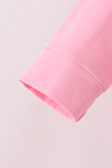 Pink Milk Cookies Ruffle Top