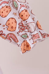 Red milk cookie bamboo dress